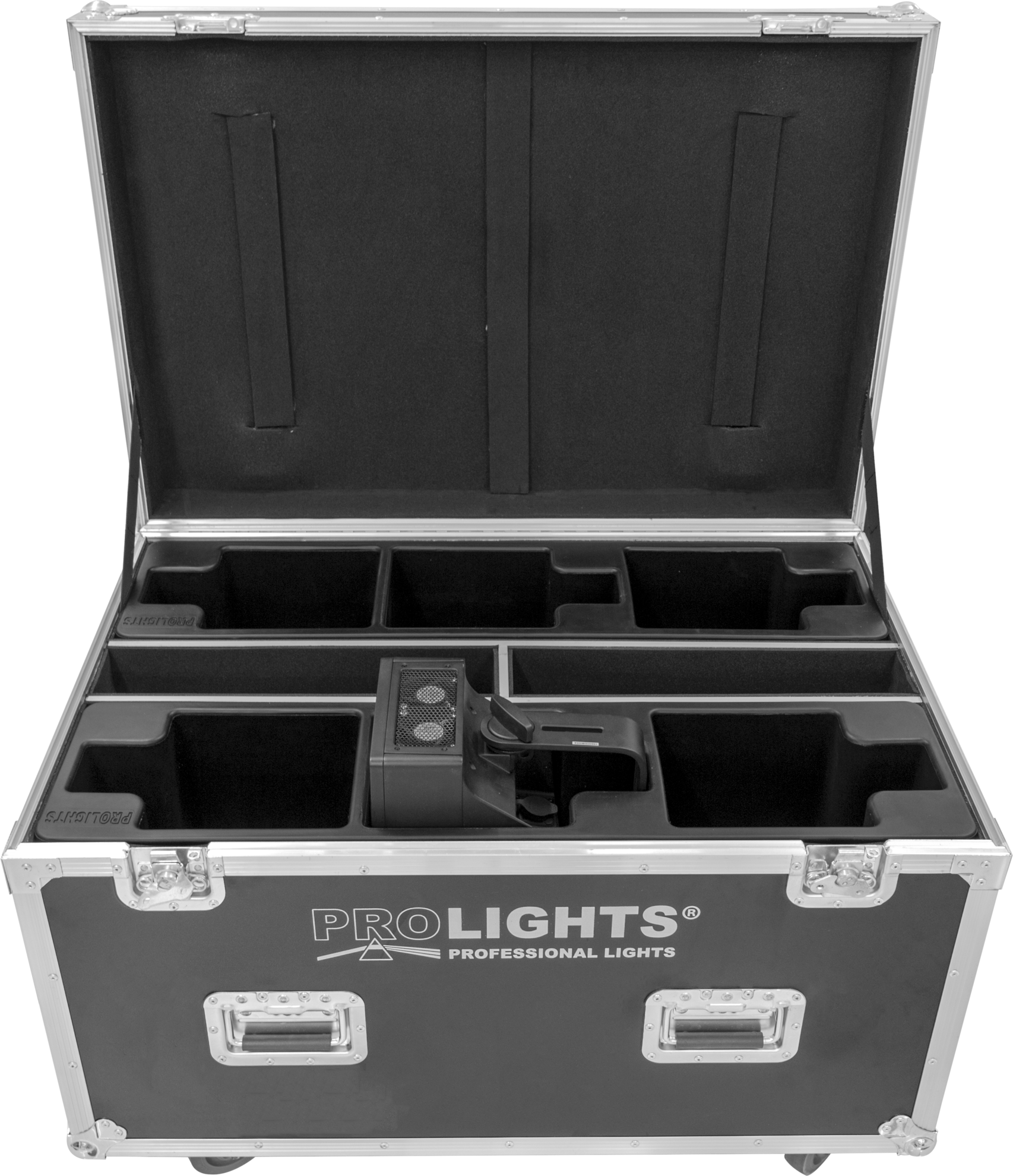 FCLSUNBLAST - Flight case for 6x SUNBLAST