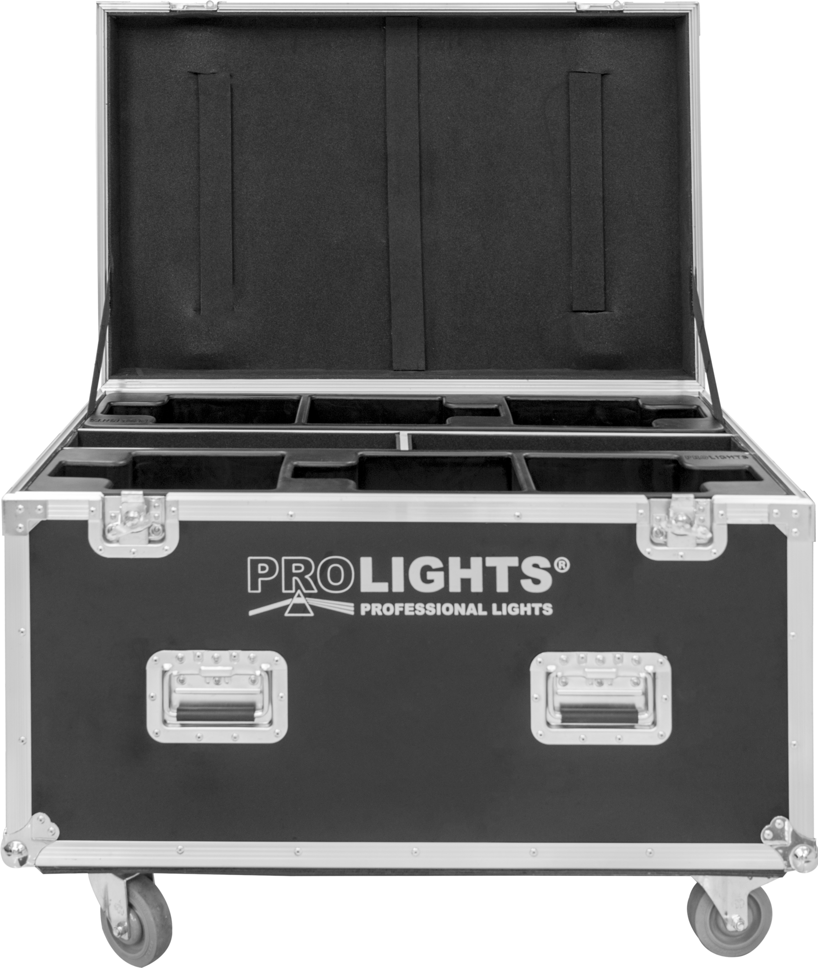 FCLSUNBLAST - Flight case for 6x SUNBLAST