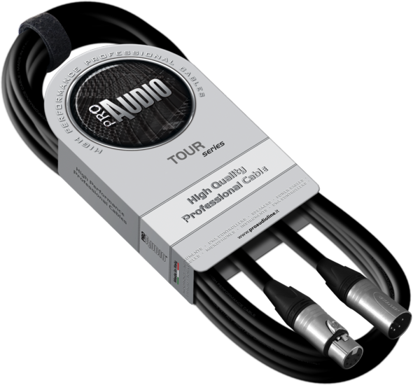 Dmx cable w. Neutrik 5 pin connectors. (TOUR53415)