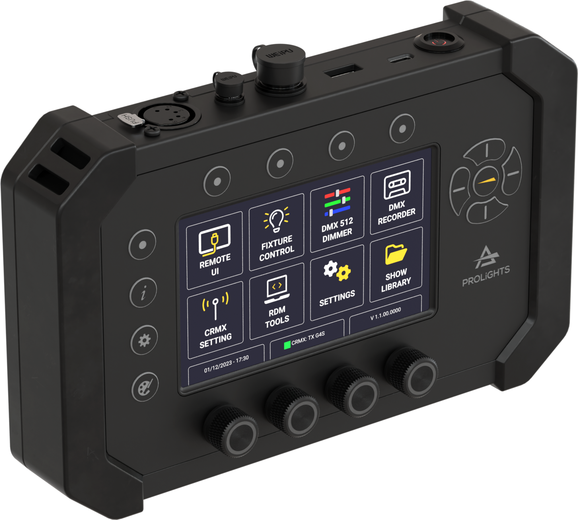 ControlGO Portable DMX Controller, RDM manager,